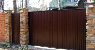 Купить откатные ворота консольные Реутов, цена от 2826 руб.